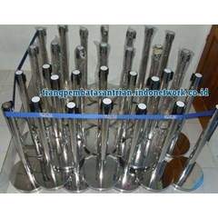 pagar antrian stainless