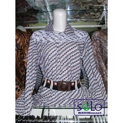 blus lengan panjang parang