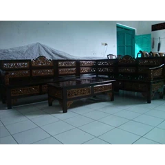 kursi sudut ukir jepara