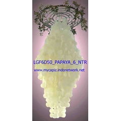 capiz lamp chandelier