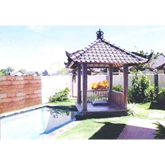gazebo kayu kelapa