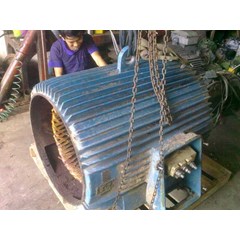 rewinding motor / repairing / rekondisi / gulung ulang / service elektro motor / dynamo / transformator / generator ac / dc 1 / 3 phase dll