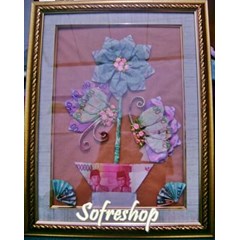 mahar uang kertas butterfly couple