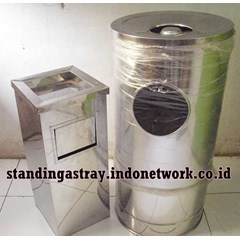 tempat sampah stainless | standing ashtray stainless | jual tong sampah stainless | harga tempat sampah stainless | dustbin stainless | tempat sampah stainless bulat | tempat sampah stainless kotak | grosir tong sampah stainless