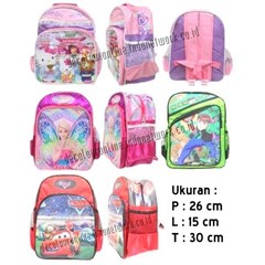 tas sekolah import 2 resleting