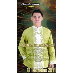 baju koko tasmatas – model flamboyant 109