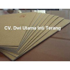 kertas karton lapis warna coklat, laminasi karton odner, karton box pembungkus