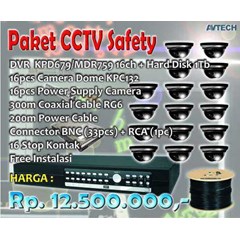 paket murah cctv avtech 16 channel