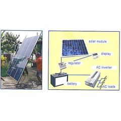 solar home system / pengubah energi matahari menjadi listrik