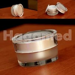 pot cream acrilic ( mawar)