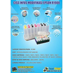 ciss infus modifikasi epson r1900