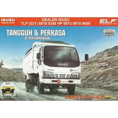 isuzu truk elf nkr 71 hd harimau 6 roda