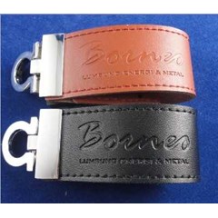 flash disk kulit gantungan kunci