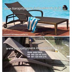 lounger anyam synthetic