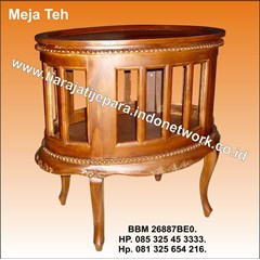 meja teh oval