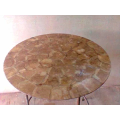 placemat capiz gold