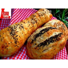 dinner roll, kaiser roll, roti gandum