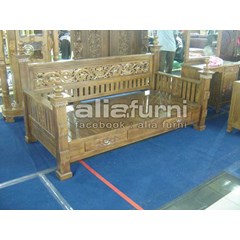sofa bale bale resban rahwana terbaru ukir kayu jati