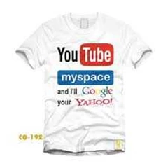 t-shirt internet i kaos internet