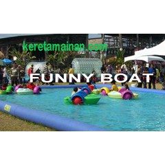mainan kolam funny boat