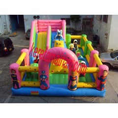 istana balon super hero 6x8