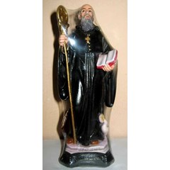 patung st. benedictus 17 cm