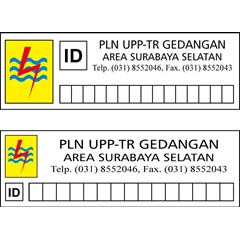 sticker / label
