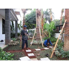 contoh project taman rumah tinggal