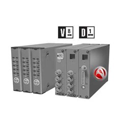 pelco cctv ft85081/ fr85081 fiber transmitter and receiver