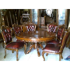 rose round dining table