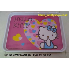 nampan melamin hello kitty 44x34 cm
