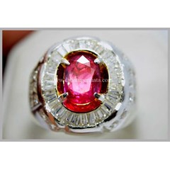 batu mulia sparkling padparadcha ( pp 027)