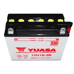 aki motor yuasa 12n10-3b