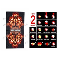 multifungsi bandana/ scraf harley davidson ( import)
