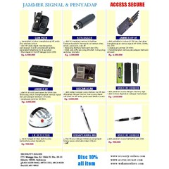 jammer signal & alat penyadap access secure