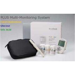 benecheck 3 in 1, alat pemeriksa gula darah ( glucose) , asam urat ( uric acid) , cholesterol ( kolesterol)
