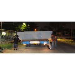 jasa angkutan lowbed trailer