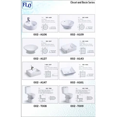 closet and basin series ( monoblock dan wastafel)