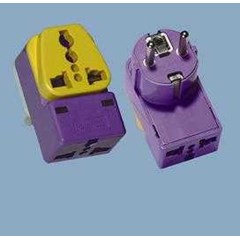 steker kombinasi 2 pin