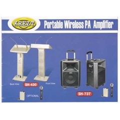 portable wireless pa amplifier
