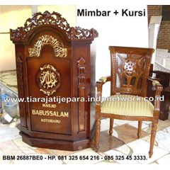 podium dan kursi
