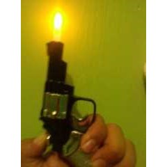 korek api pistol dengan kejut listrik 25rb