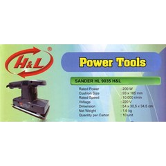 h& l sander hl-9035