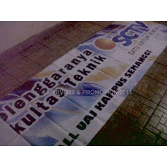 spanduk / banner / baliho / backdrop