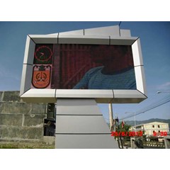 full color outdoor led display, videotron, tv billboard, running teks