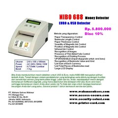 money detector, mesin deteksi uang nibo 688