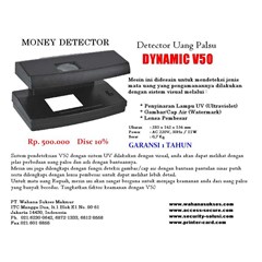 detektor uang palsu - money detector dynamic v50