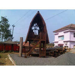 gazebo lombok/ lumbung padi. hw-028