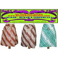 rok batik pendek maia w3175 rp. 27.500 grosir pasar klewer