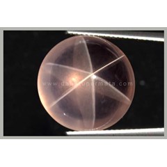 batu mulia pink quarts star ( bpq 016)